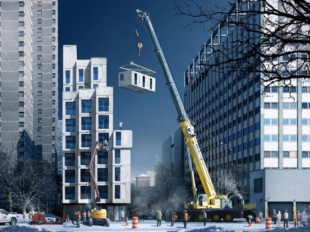 the-building-is-actually-modular-prefabricated-houses--another-first-for-the-city-the-units-were-built-across-the-river-in-the-brooklyn-navy-yard-and-taken-in-manhattan-by-truck