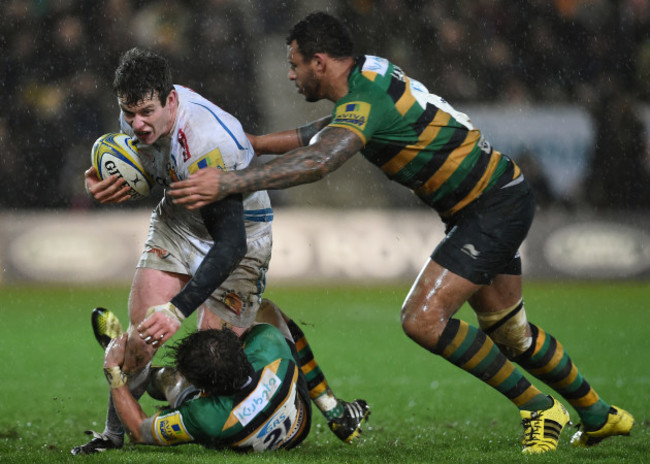 Northampton Saints v Exeter Chiefs - Aviva Premiership - Franklin's Gardens