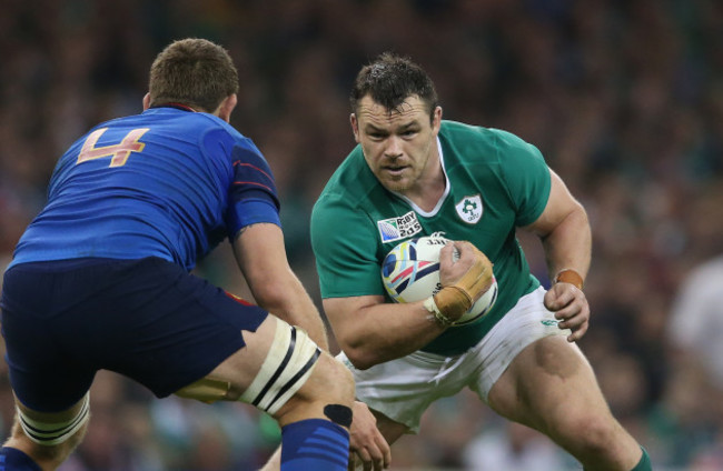 IrelandÕs Cian Healy