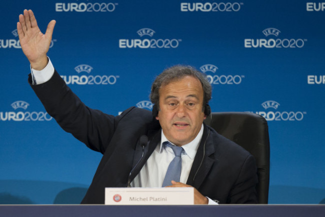 Soccer - Michel Platini File Photo