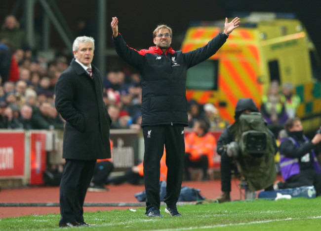 Stoke City v Liverpool - Capital One Cup - Semi Final - First Leg - Britannia Stadium