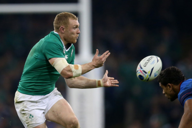 IrelandÕs Keith Earls