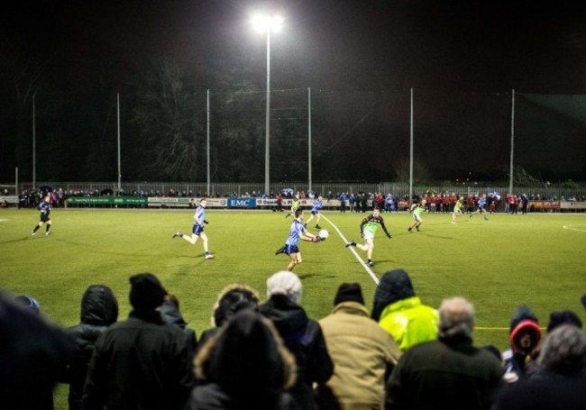 General view of the match at Russell Park