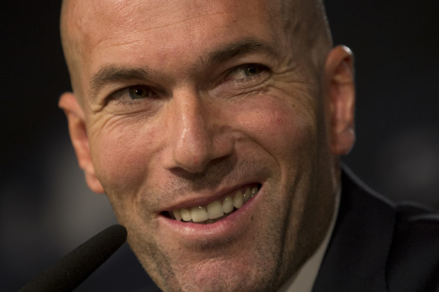 Spain Soccer Real Madrid Zidane