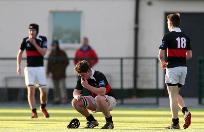 David Donnelly dejected