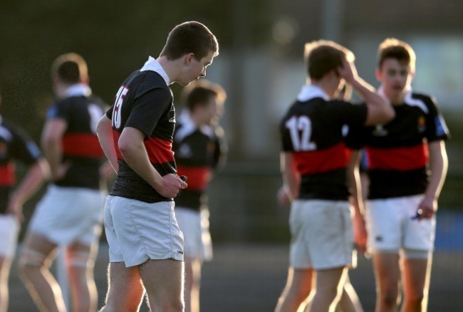 Rhys Butler dejected