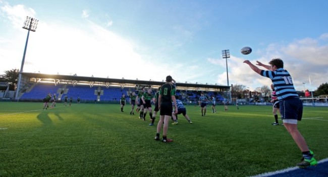 A view of a line-out