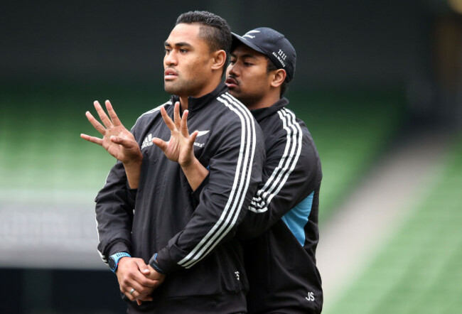 Francis Saili and Julian Savea