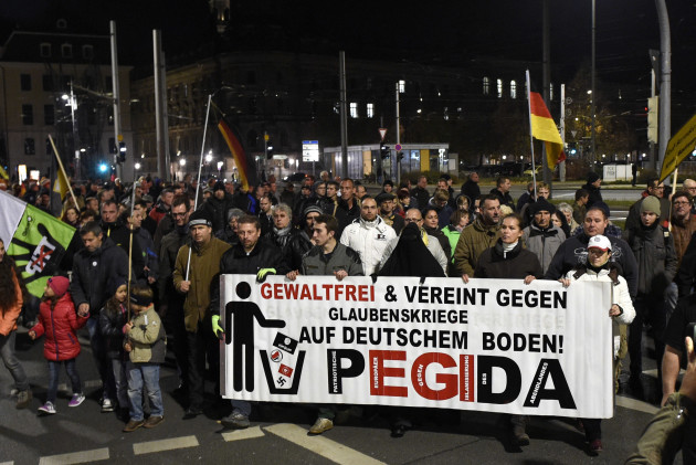 Germany Anti-Islam Protests Amazon