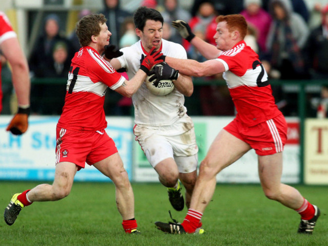 Matthew Donnelly with Enda Lynn and Conor McAtamney