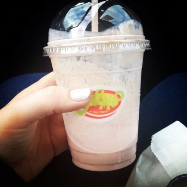 #jump #smoothie to finish off #shopping for the last few #holiday bits