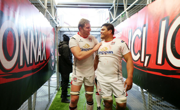 Franco van der Merwe and Nick Williams celebrate winning