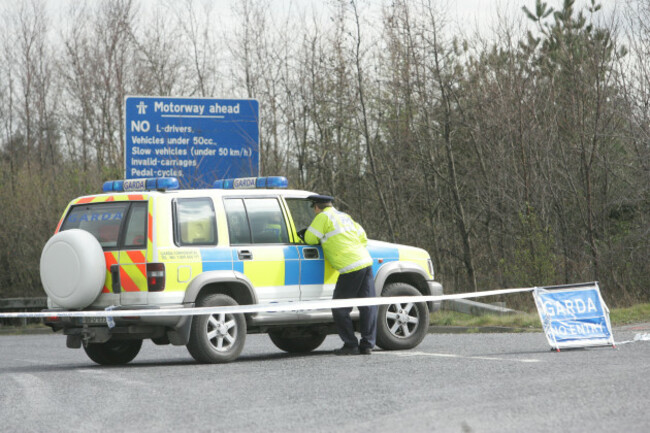 18/3/2008. Car Crashes on M50 Motorways