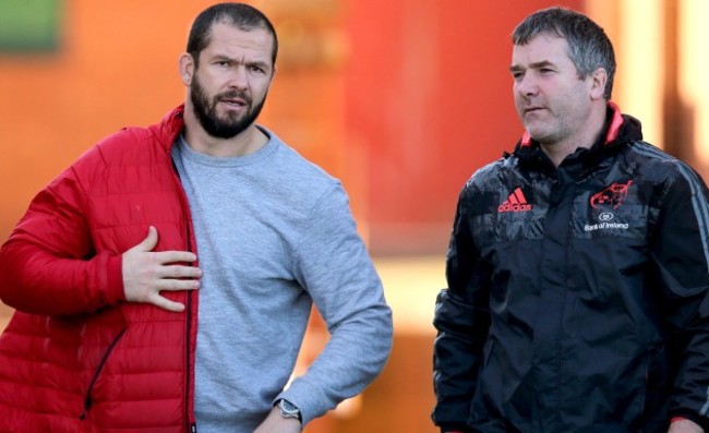 Andy Farrell and Anthony Foley