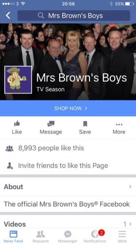 Mobile Uploads - Mrs Brown's Boys TV Series | Facebook