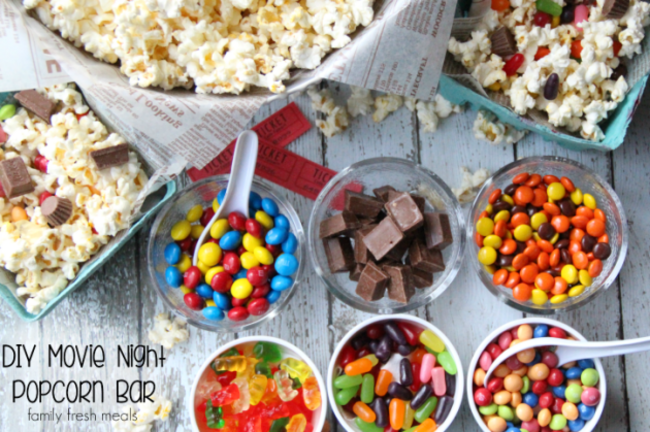 DIY-Movie-Night-Popcorn-Bar-FamilyFreshMeals.com-Fun-for-the-whole-family