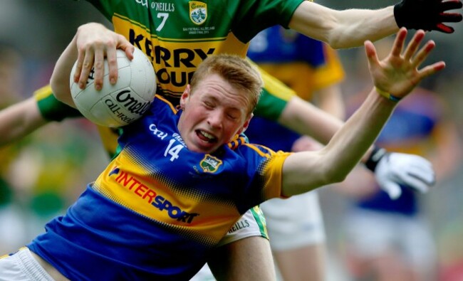 Brian McGrath tackled