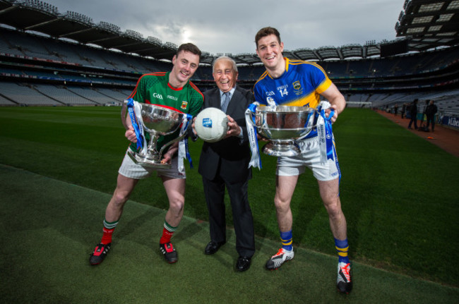 Diarmuid O'Connor, Sean Boylan and Seamus Callanan