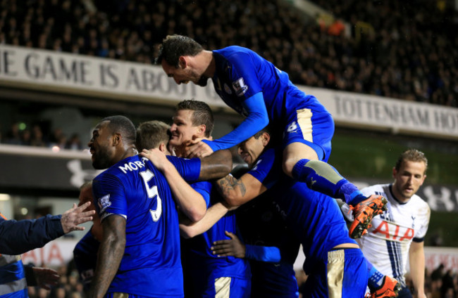 Tottenham Hotspur v Leicester City - Barclays Premier League - White Hart Lane