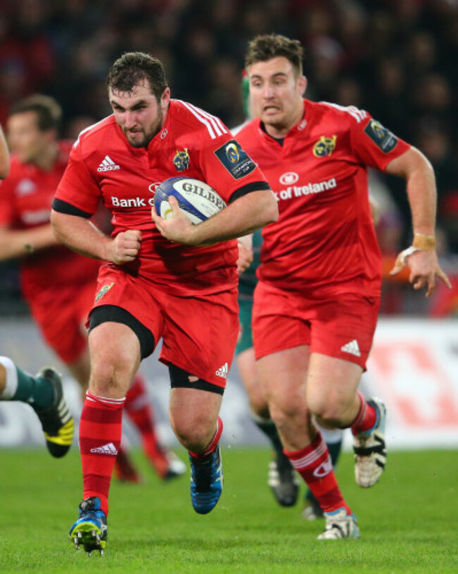 James Cronin on the attack