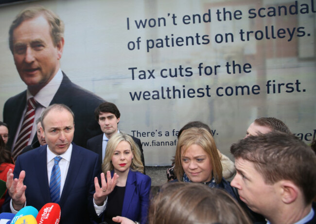 13/1/2016 Fianna Fail. Pictured Leader Micheal Mar
