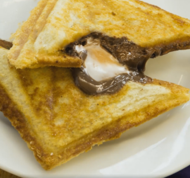 creme egg toastie