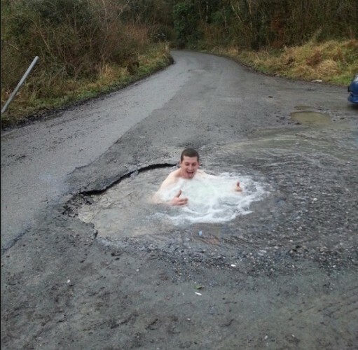 pothole