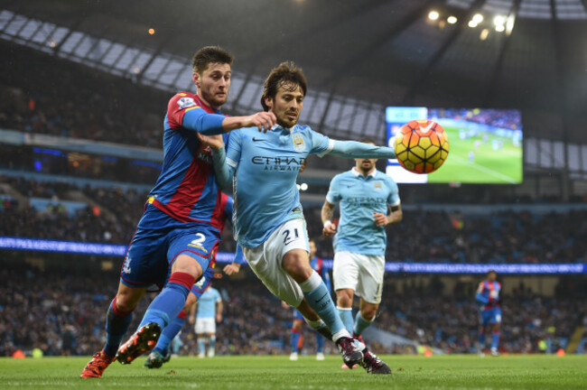 Manchester City v Crystal Palace - Barclays Premier League - Etihad Stadium
