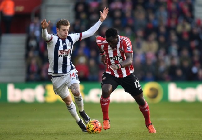 Southampton v West Bromwich Albion - Barclays Premier League - St Mary's Stadium