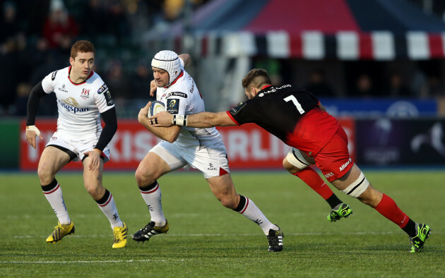 Rory Best with Will Fraser