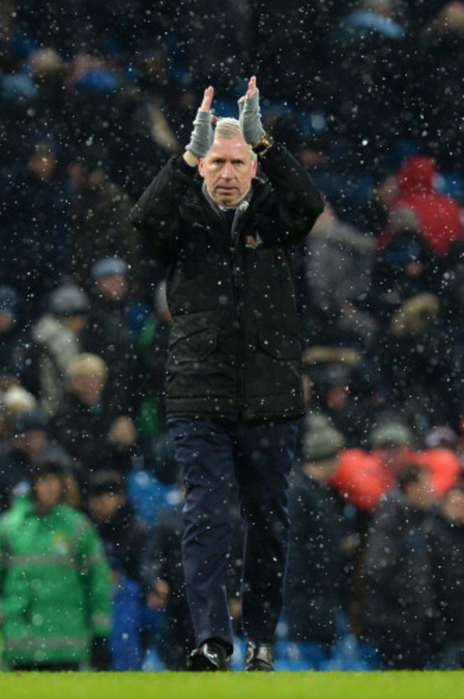 Manchester City v Crystal Palace - Barclays Premier League - Etihad Stadium