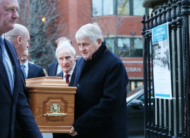 16/1/2016.Business man Denis O Brien carries the c