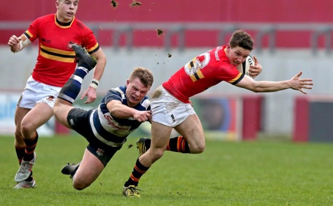 John O'Hea tackled by Billy O'Hara