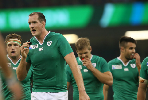 IrelandÕs Devin Toner