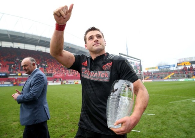 CJ Stander celebrates