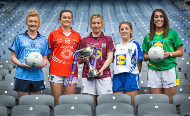 Carla Rowe, Aimee Mackin, Tracy Leonard, Aoife McAnespie and Aislinn Desmond