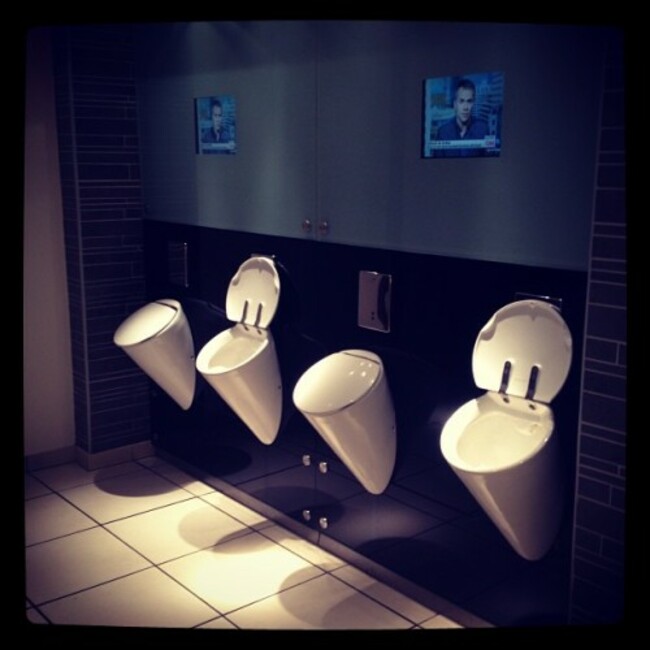 Toilets in Brown Thomas are no exception to the shop....#upperclass