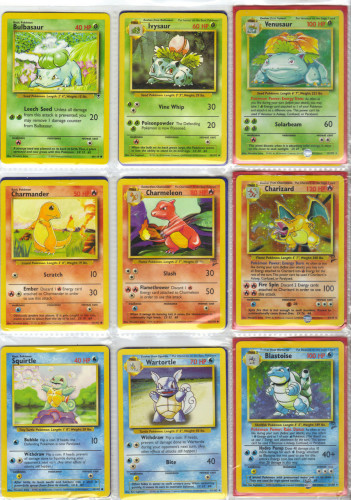 pokemon cards starter groups by mitsi1991-d3aesn5