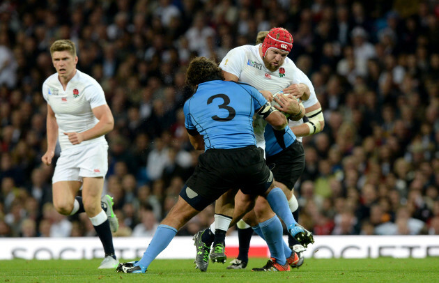 Rugby Union - Rugby World Cup 2015 - Pool A - England v Uruguay - City of Manchester Stadium