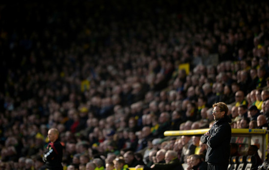 Norwich City v Liverpool - Barclays Premier League - Carrow Road