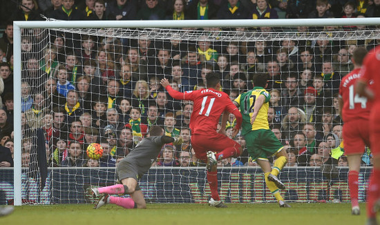 Norwich City v Liverpool - Barclays Premier League - Carrow Road