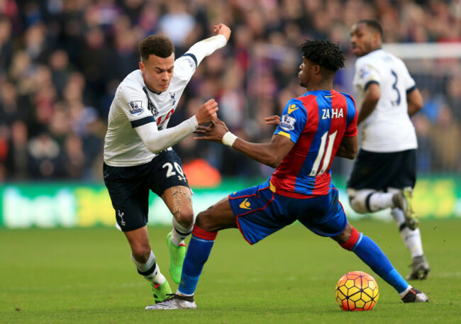 Crystal Palace v Tottenham Hotspur - Barclays Premier League - Selhurst Park