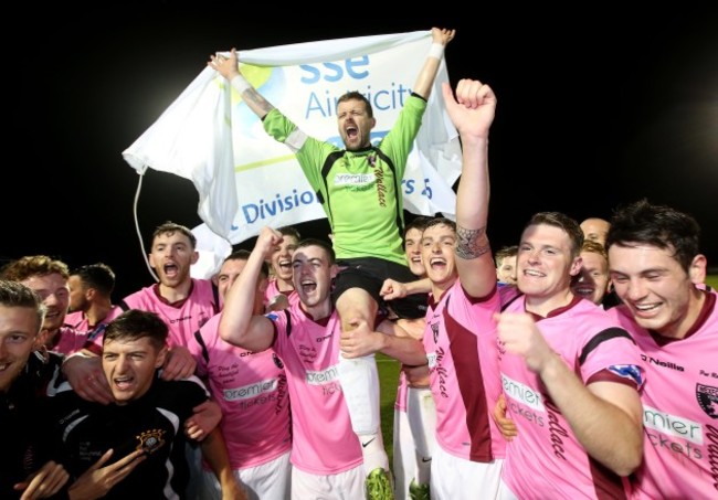 Graham Doyle celebrates