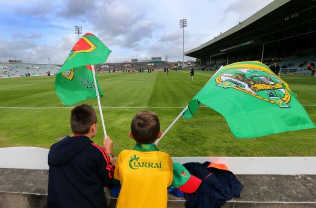 Kerry and Mayo supporters arrive early