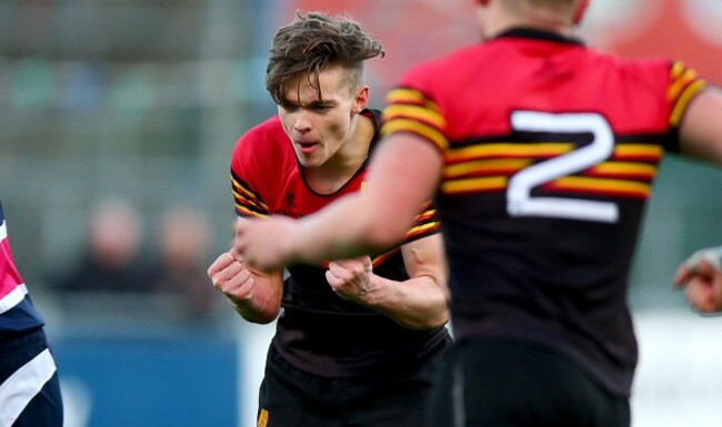 Robert Jordan celebrates kicking the winning penalty in injury time