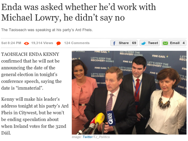 Who is Michael Lowry and what's everyone's problem with him?