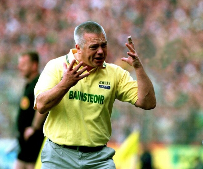 Kerry manager Paidi O'Se in 2000 15/12/2012