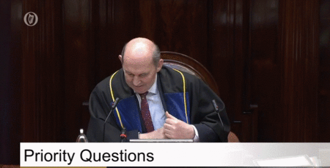 empty dail