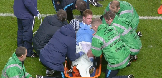 De Bruyne injury