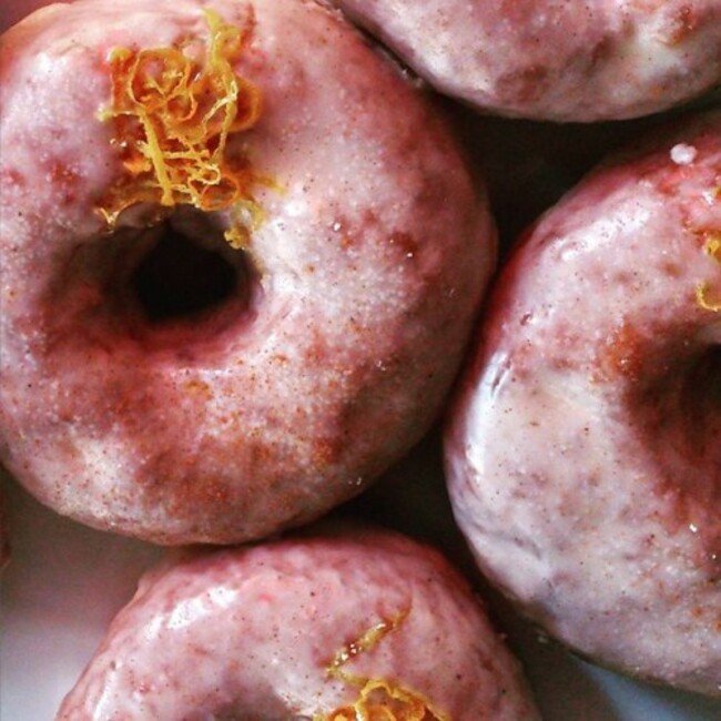 Hot whiskey doughnuts! We know you want one ;) #twomoredays #santaiscoming